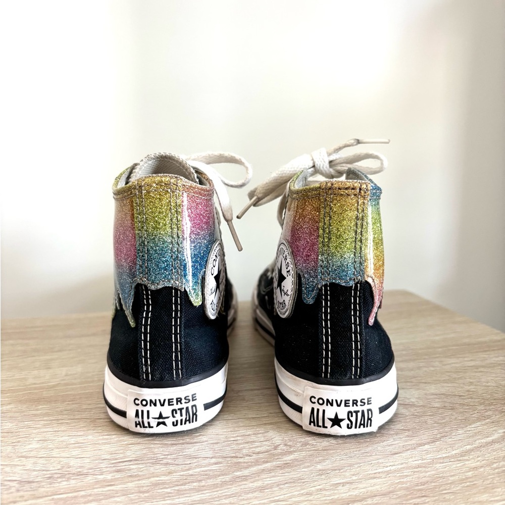 Set of 2: Converse girl shoes size 13, Kids Backpack Blue Paw Controle - Picture 4 of 12